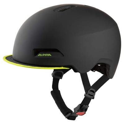Alpina Brooklyn Urban Helmet Black Yellow