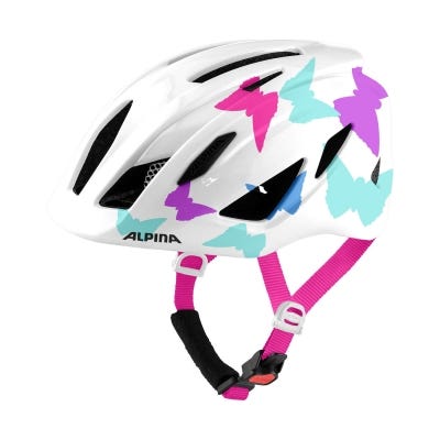 Alpina Pico Junior Helmet 50-55cm White Butterfly